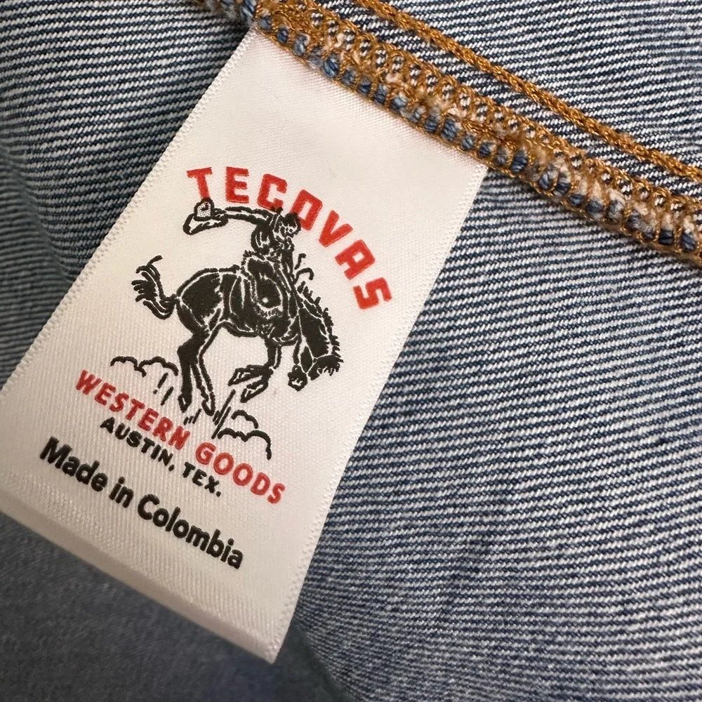 Tecovas • NWOT Women's Denim Chore Jacket • Size Small - Picture 14 of 15